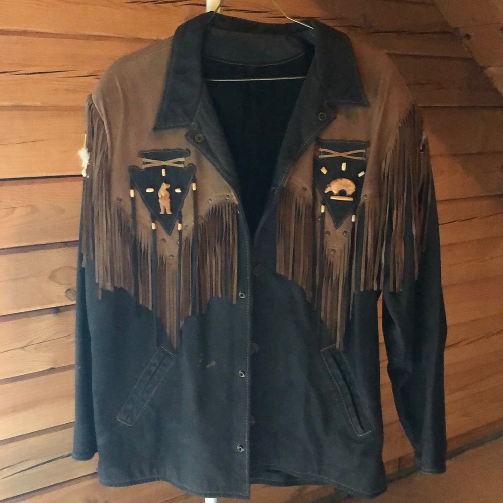 Vintage Leather Coat